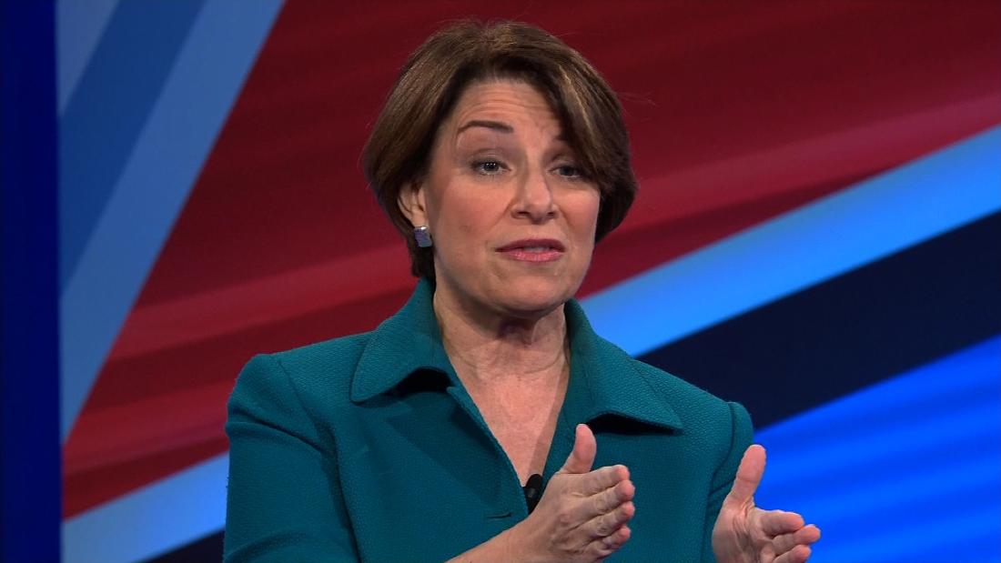 Java_Job_USA's tweet image. Klobuchar reveals what she&apos;d ask Trump in a debate: During a CNN town hall, Sen. Amy Klobuchar (D-MN) reveals what she&apos;d ask President Trump if the two were a part of a hypothetical debate. tw.eet.link/QzCZSr