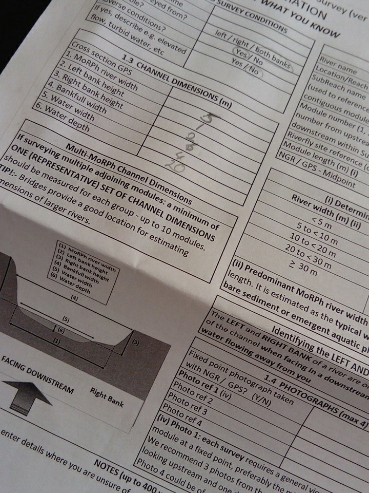 Stephloupoole's tweet image. Putting into practise our #MoRPh survey training yesterday on the #RiverBrett in Chelsworth. 30 modules completed. Lots more to go. #multiMoRPh @DedhamValeSVP