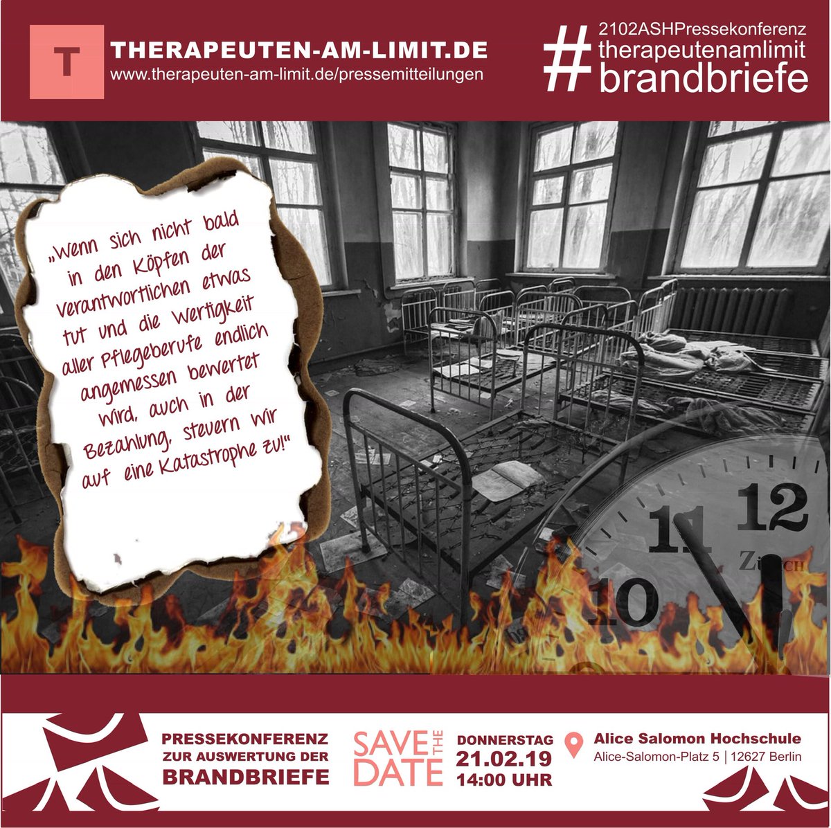 KaufholdAndrea's tweet photo. ❗Extra Einladung❗
@AndreaNahlesSPD
@BetMueller
@Karl_Lauterbach 
@spdbt @spdde
Interessieren Sie sich nicht für die Probleme der #therapeutenamlimit?
Wir klären Sie gern auf!
21.02.'19 um 14 Uhr in der ASH-Berlin! Kommen Sie auch?
#5vor12
#2102ASHPressekonferenz
#brandbriefe https://t.co/dsCAJSb0bJ