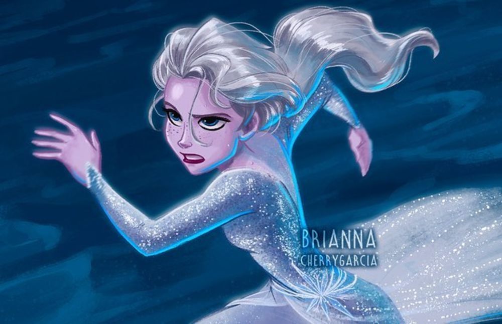 Tvhland On Twitter Dessin La Reine Des Neiges 2 Par