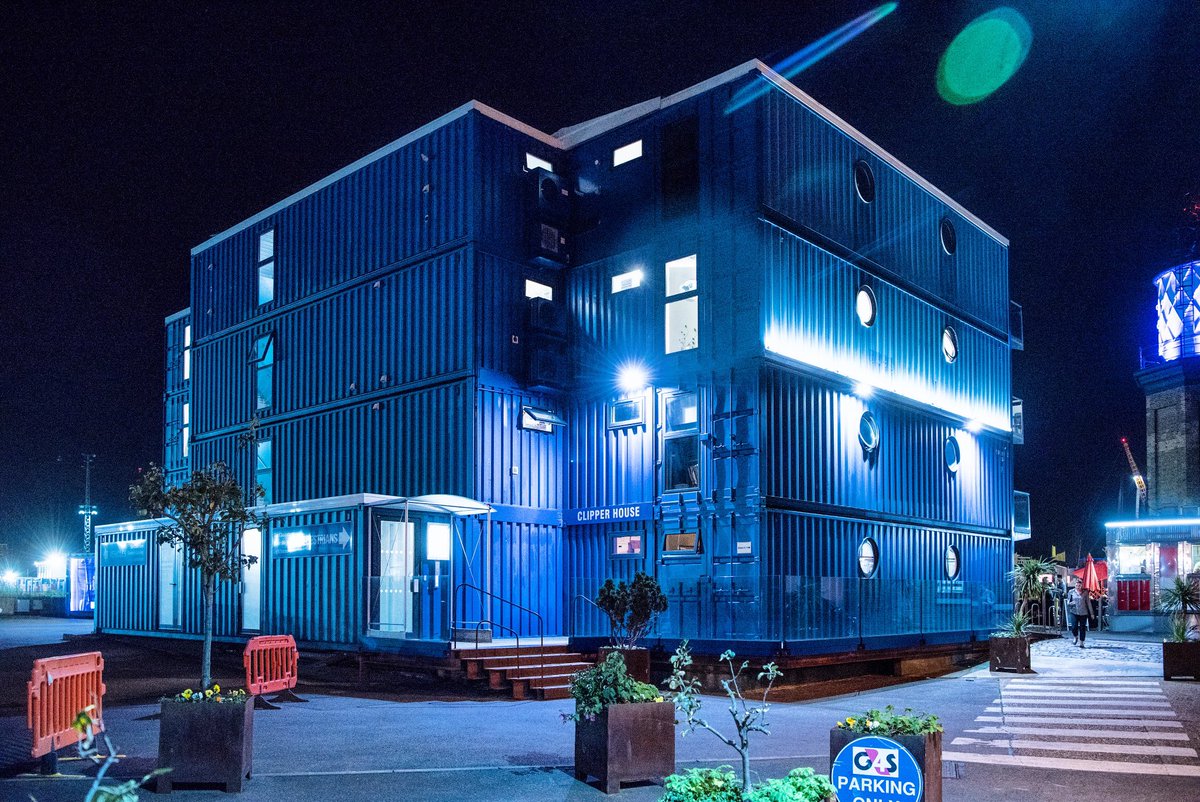 Clipper House- home to various creative businesses and <a href="/thamesclippers/">Uber Boat by Thames Clippers</a> HQ, completed by our team in January 2015