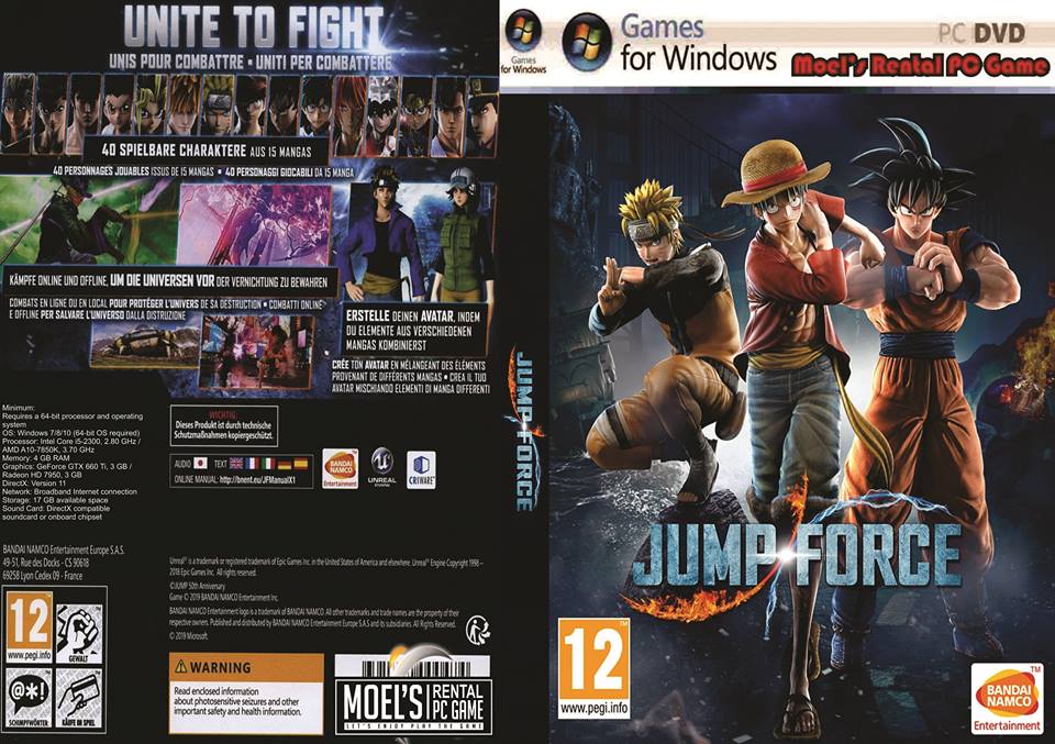 Baru "Jump Force" -Untuk Sementara Copy Lewat HD-.
