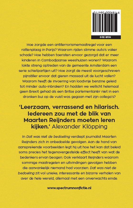 Verschenen: mijn nieuwe boek 'Dat was niet de bedoeling'. Koop en/of retweet. Meer informatie: rohypnol.nl/dat-was-niet-d…