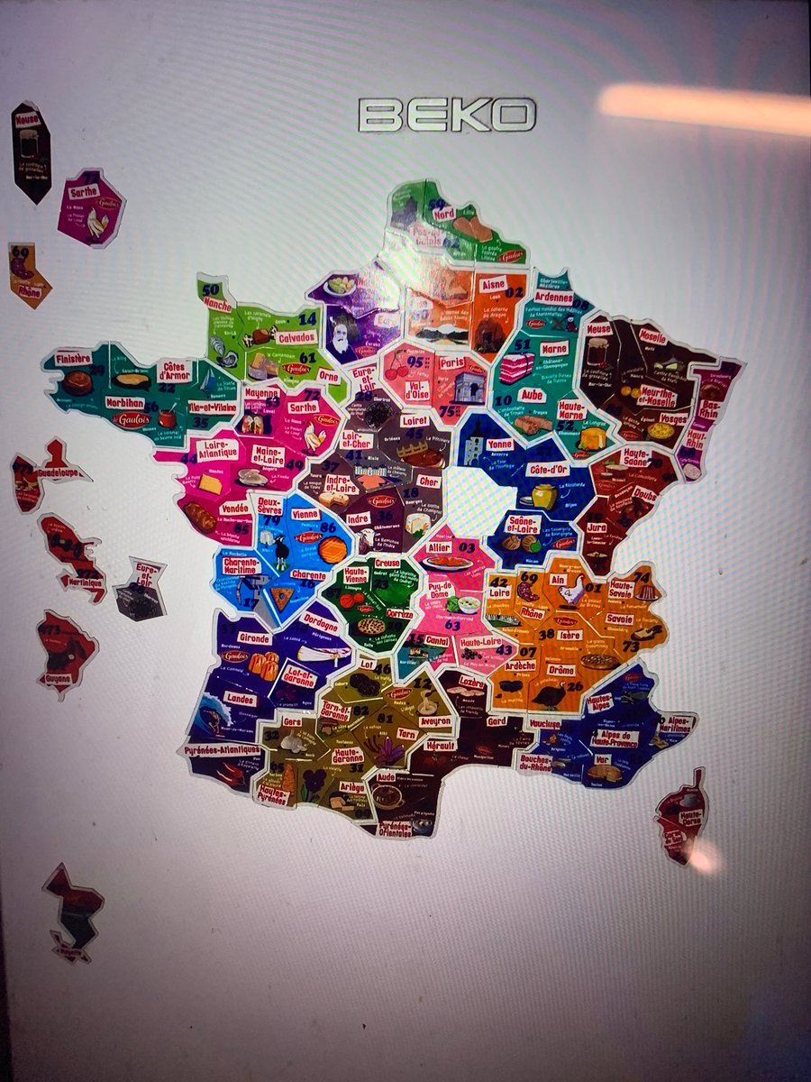 Aimant Le Gaulois Carte De France Carte De France Aimant Le Gaulois | AUTOMASITES