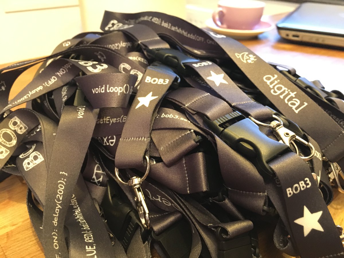 _BOB3_'s tweet photo. Special-Edition-Lanyards angekommen! 🤩🥳🤗 - Wer eins möchte -> #tweet teilen! (max 10) #digitalExpert #specialEdition #codingFriends #IoT #twitterLehrerzimmer https://t.co/gLZbg962cW