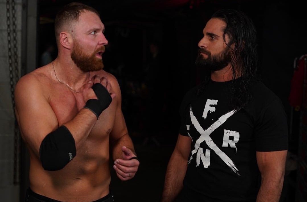 DailyAmbrollins's tweet photo. from WWE's Instagram #DeanAmbrose #SethRollins #Ambrollins #RAW https://t.co/eR5o4f5lWI