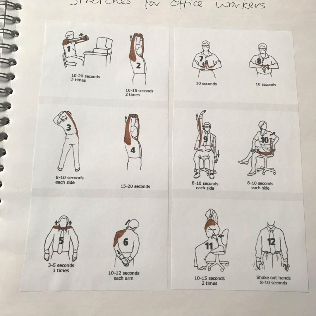 Spend a lot of time working at a desk?

It’s something a lot of my clients have in common - stiff shoulders, neck and upper back caused by sitting at a desk all day or driving a lot. I notice it myself when I’ve had a day at the laptop. 
#toptipTuesday