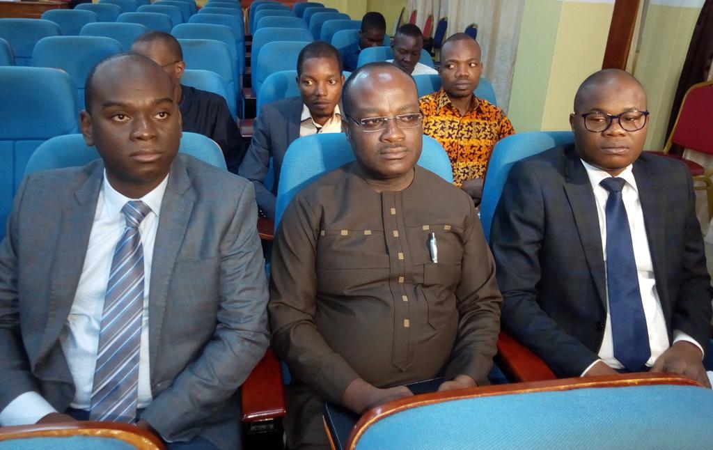 gouvbenin's tweet image. Démarrage en ce moment, en présence du Garde des Sceaux, #MJL, M. #SéverinMaximeQUENUM, de la cérémonie de lancement de la formation des magistrats sur les dispositions pénales du #CodeÉlectoral au #CDIJ de la #CourDappel de #Cotonou. #wasexo #GouvBenin #JusticeBenin #PAGBenin