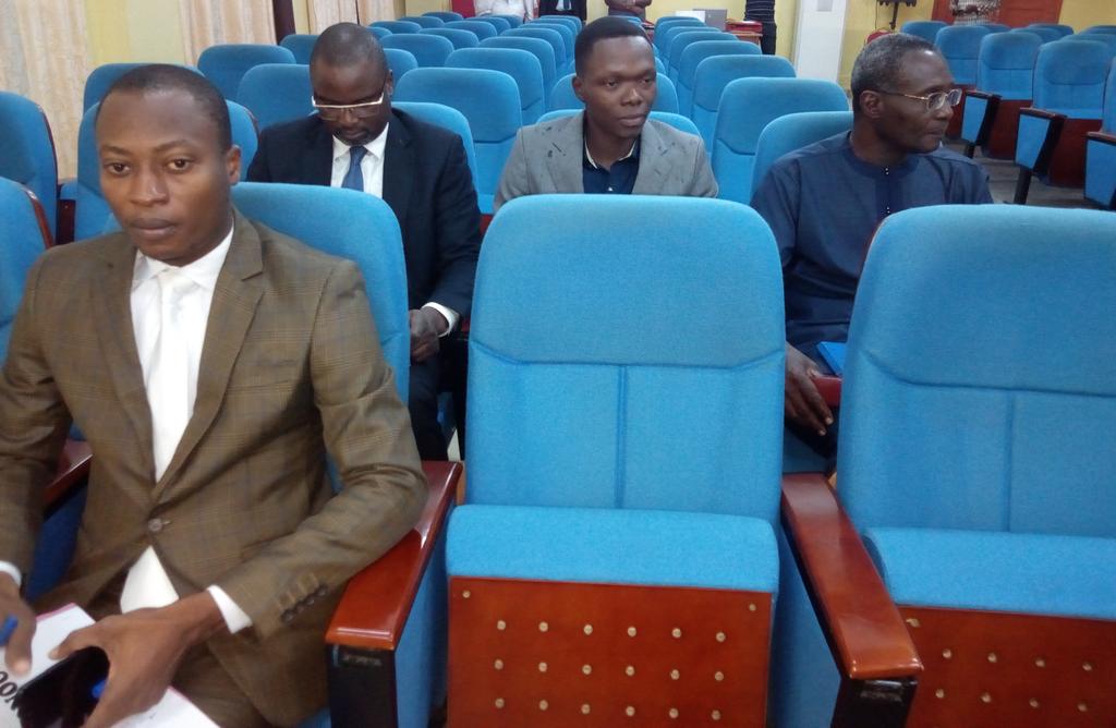 gouvbenin's tweet image. Démarrage en ce moment, en présence du Garde des Sceaux, #MJL, M. #SéverinMaximeQUENUM, de la cérémonie de lancement de la formation des magistrats sur les dispositions pénales du #CodeÉlectoral au #CDIJ de la #CourDappel de #Cotonou. #wasexo #GouvBenin #JusticeBenin #PAGBenin