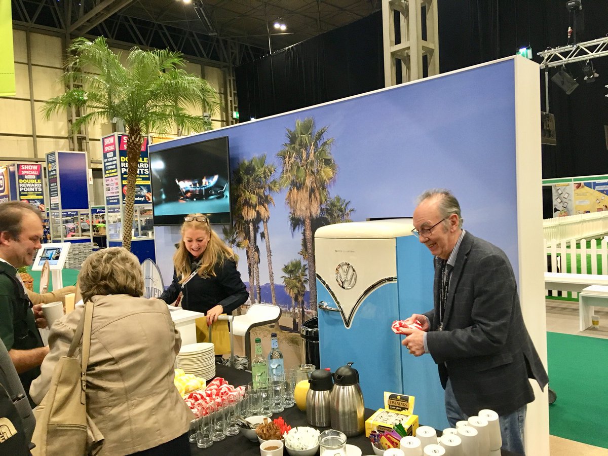 Hello from the Volkswagen Commercial Vehicles stand here at <a href="/CaravanCampShow/">Caravan, Camping & Motorhome Show</a>. We’re here all week, so if you’re attending, please come and say hi #CCMShow2019 <a href="/Media_CAMC/">C and M Club Media</a>