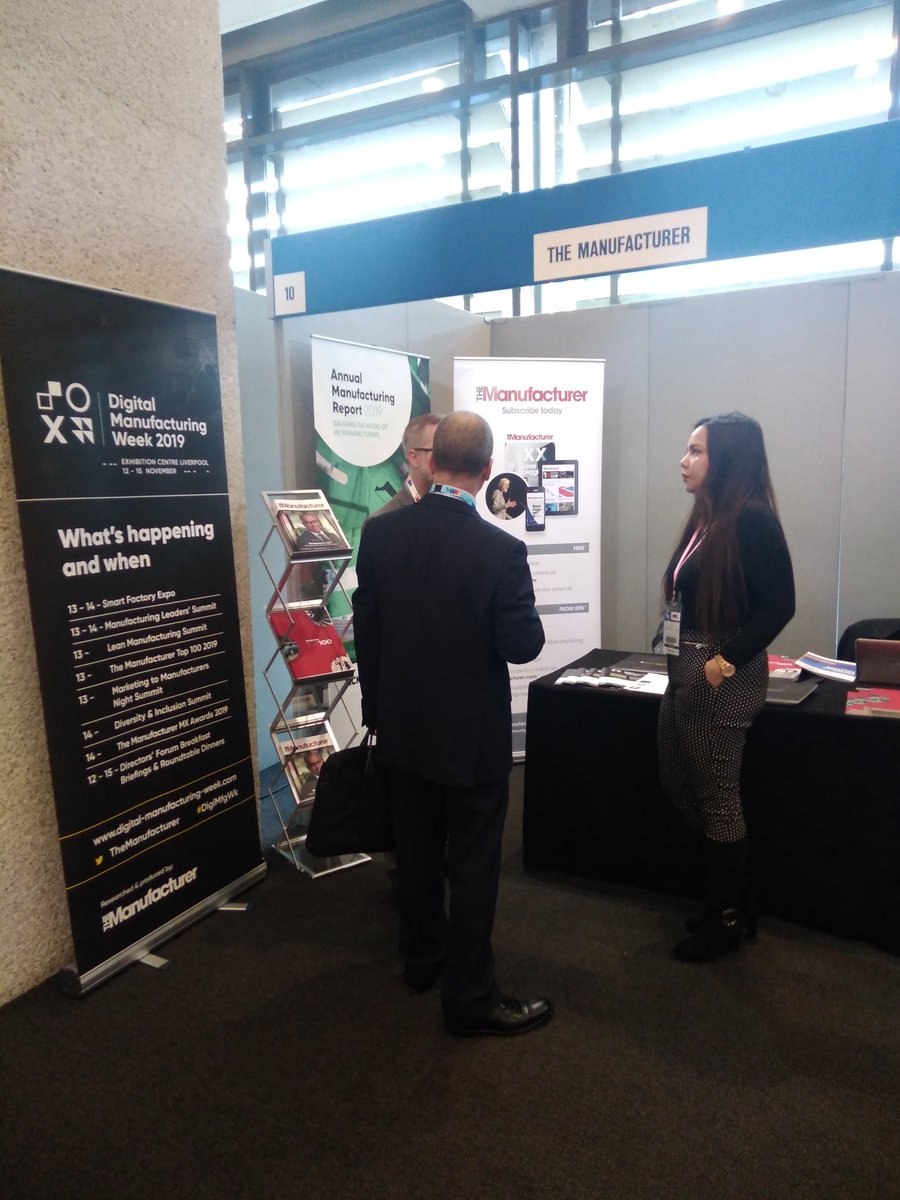 TheManufacturer's tweet photo. Good Morning Westminster, we proud to be sponsoring the #MakeUkConference, over at the QEII Centre today #mfg2019 @MakeUK_ https://t.co/WspQxsuTaM