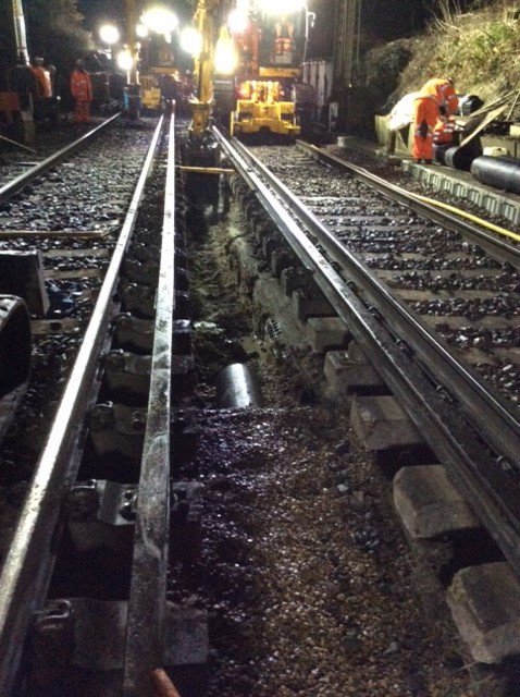 brighton_line's tweet image. Drainage works at #HaywardsHeath continue as part of the #BrightonMainLine improvements. Better drainage will prevent water damage to electrical eqiupment and reduce delays. @SouthernRailUK @TLRailUK @GatwickExpress