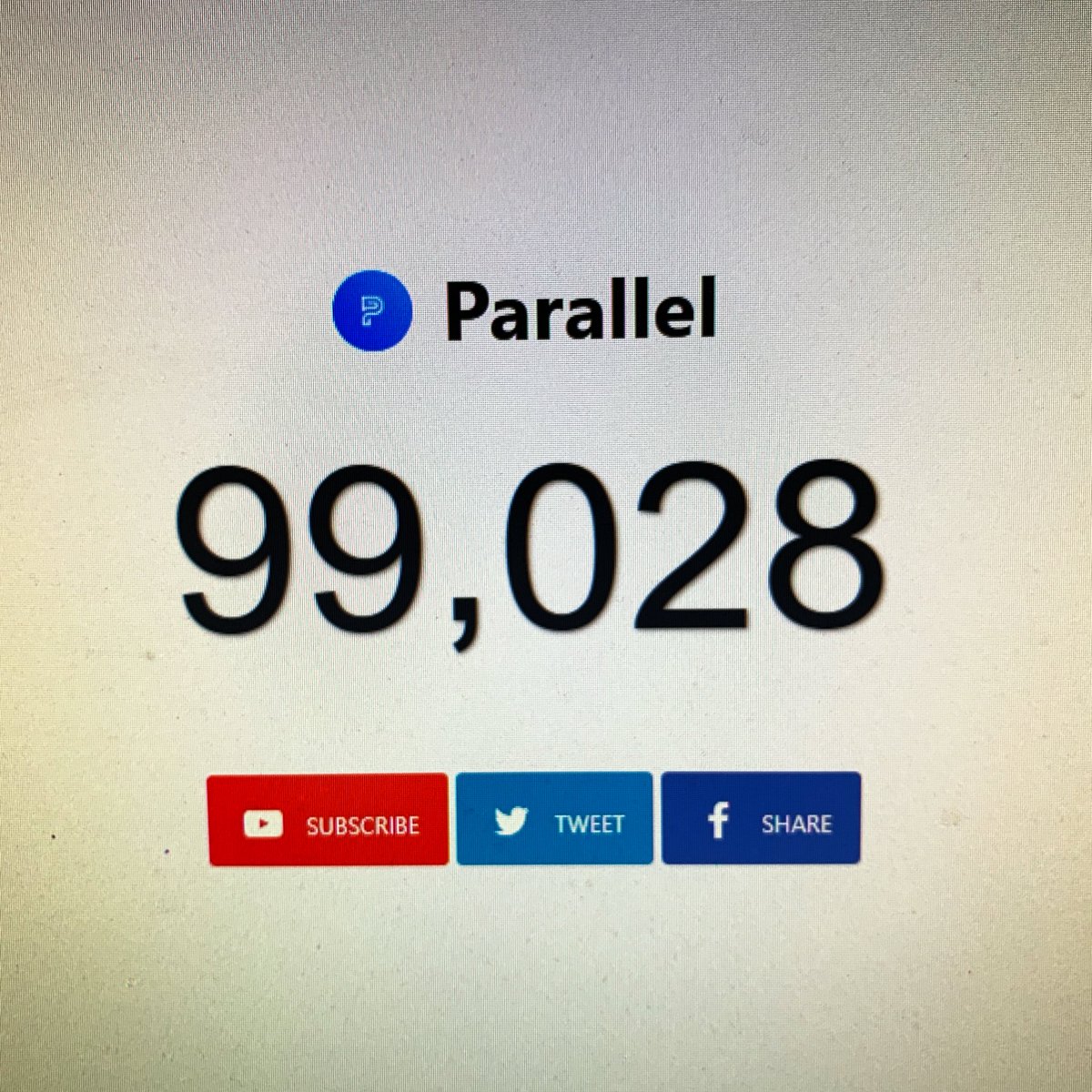 YoukiYabai's tweet image. Parallel is less than 1,000 away from 100k subscribers! If you’re awake, help us get there! 

#Parallel100k

youtube.com/teamparallel