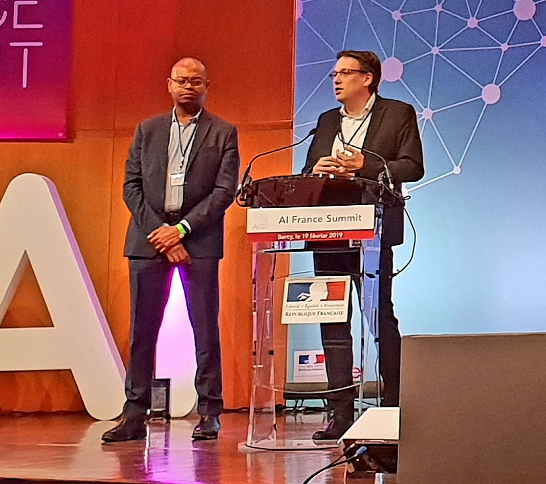 DataValoris's tweet image. Antoine Dubois de @atawaoC nous présente la passionnante étude du #PIPAME #AIFranceSummit