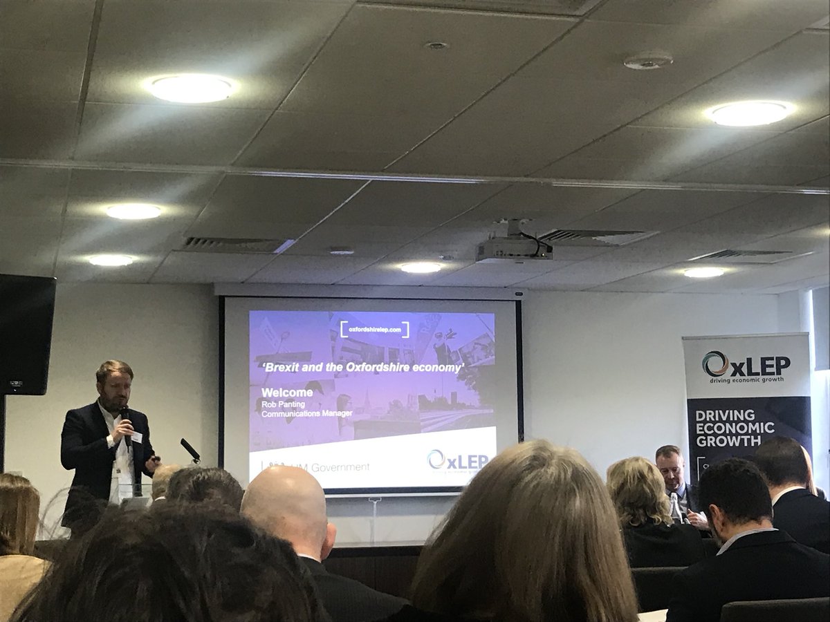 “Brexit and the Oxfordshire Economy”  #OxLEPBrexit <a href="/Knightsolicitor/">Knights Solicitors</a>