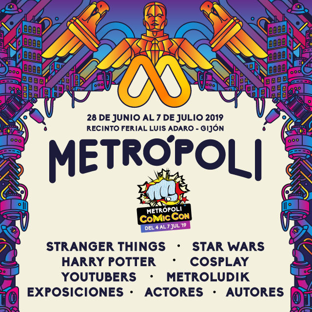 Un año más, nuestra #ComicCon viene con todo😬
¿Te lo vas a perder?

#TodoEstáEnMetrópoli