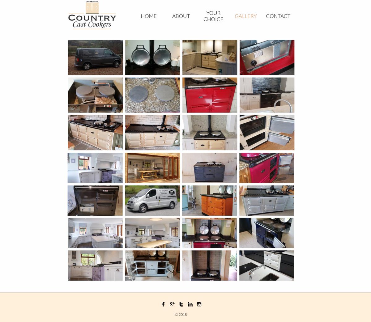 ReidCreative's tweet image. Country Cast Cookers website is now live - another simple yet effective website to fit our clients needs. #Webdesign