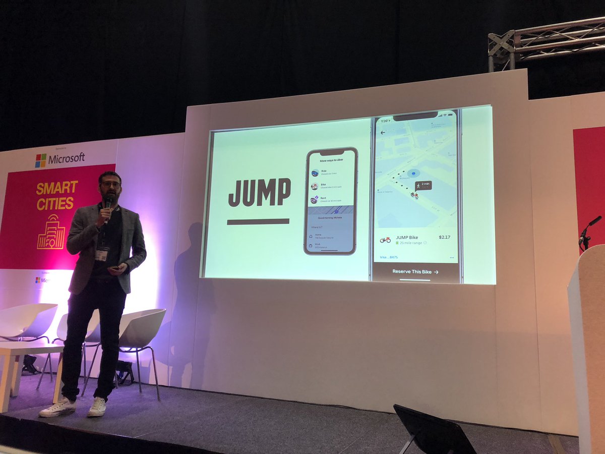 martincrook's tweet photo. Just attended the #move2019 conference on the future of mobility. A potent mix of startup, tech giants and VCs, but really enjoyed hearing the many European mayors (especially the Finns!), talk about reclaiming city space and how not to have air like London. https://t.co/oG3Vc4g1zG