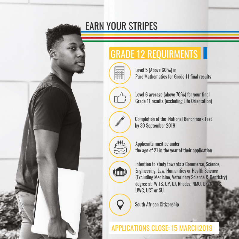 AllanGrayOrbis's tweet photo. Are you ready to "EARN YOUR STRIPES" and be apart of one of the most comprehensive entrepreneurship mindset development programmes? Do you believe you have the potential to positively impact South Africa and the world? Then apply here: https://t.co/hUakuoujcQ https://t.co/5152wInr3r