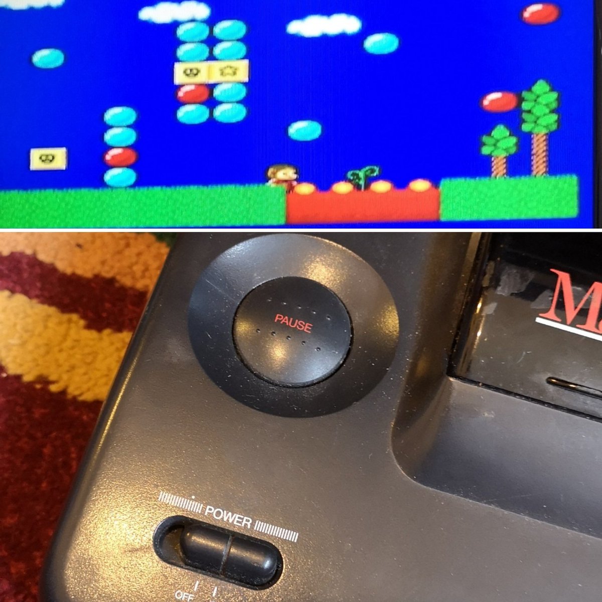 kirstymcc28's tweet image. Today is a good day. Finally set up my 29 year old console! #alexthekidd #mastersystem2 #sega