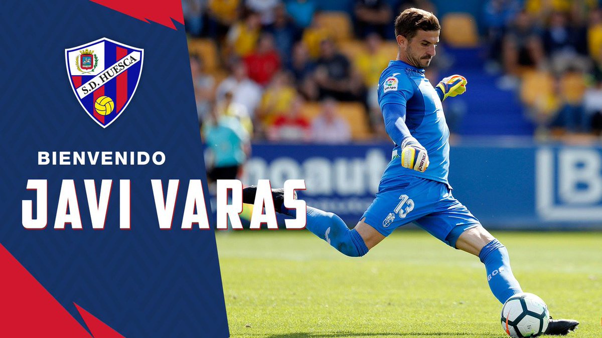 Javi Varas, nuevo portero del Huesca.