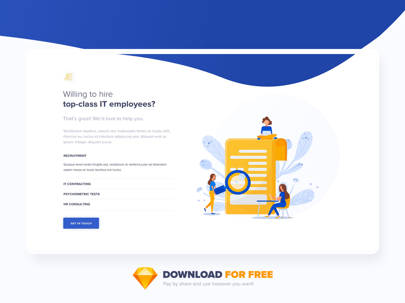 HR Agency Landing Page to download for free!
pbs.lc/4f7032475d4f82…

#sketch #freebie #webdesign #landingpage #contentmarketing #hr