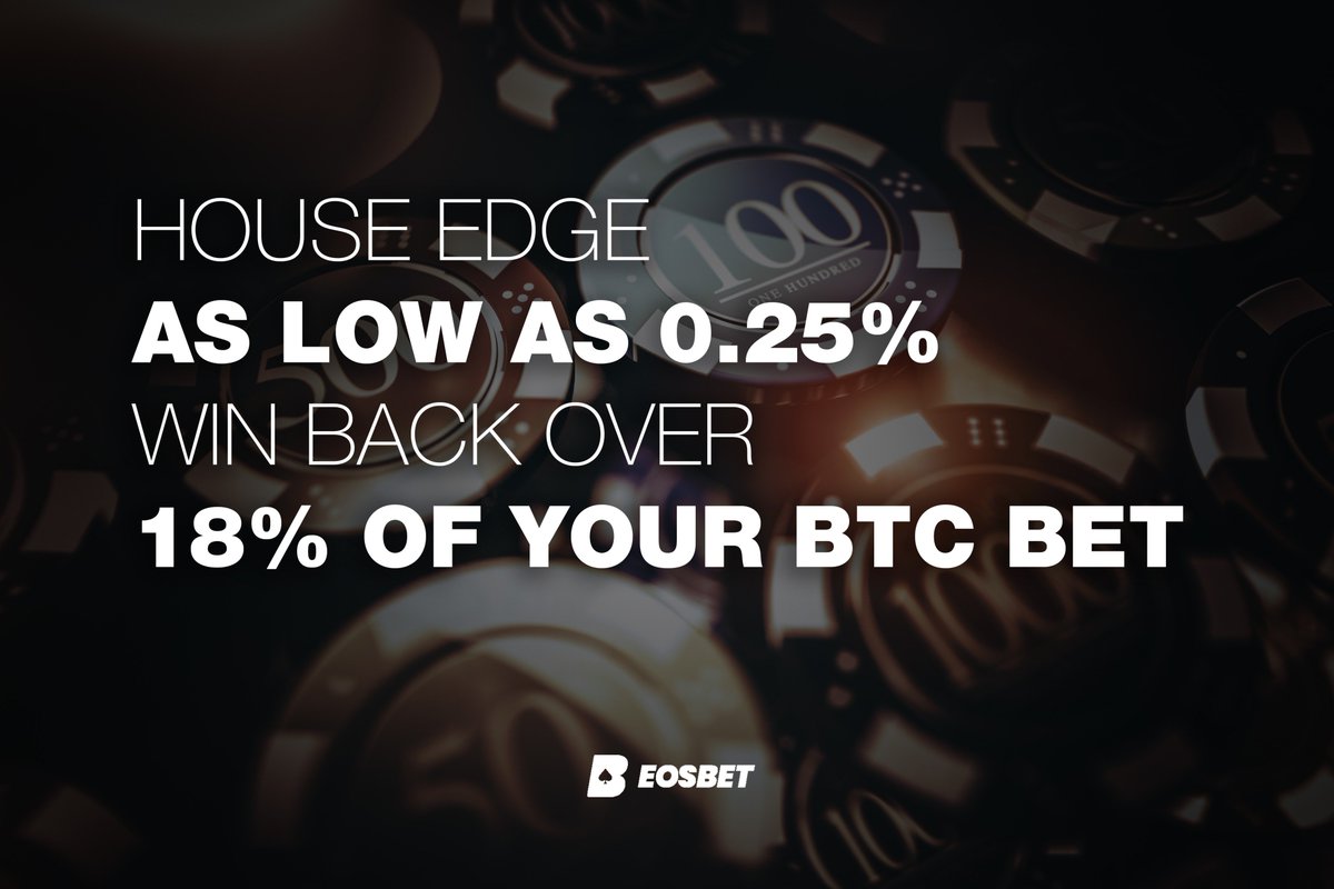 EarnBetCasino's tweet photo. Check the promotional details for #BTC players. 
Register on https://t.co/xctTM8cxVV and get a chance to win BET tokens! #eos
0.1 BTC / EDGE 0.25% - 18.75% BONUS
0.01 BTC / EDGE 0.50% - 12.5% BONUS
0.001 BTC /  EDGE 0.7255 - 6.25% BONUS
0.00025 BTC /  EDGE 0.875% - 3.125% BONUS https://t.co/4Jiqohpv0E