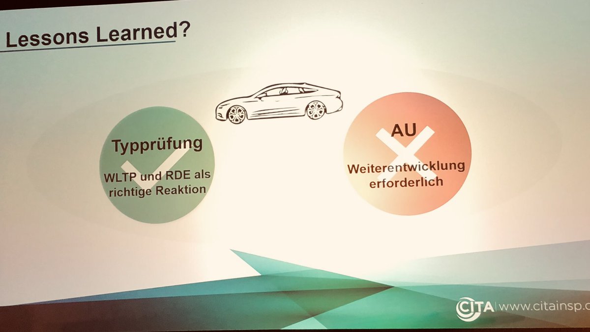 tuevverband's tweet photo. Periodische #Abgasuntersuchung von Fahrzeugen muss weiterentwickelt werden. Neue Anforderungen und Aufnahme neuer Schadstoffe erfordern neue Prüfverfahren, sagt Gerhard Müller von @TUEVSUED_AS #SVT19 https://t.co/RmHInN7LH2