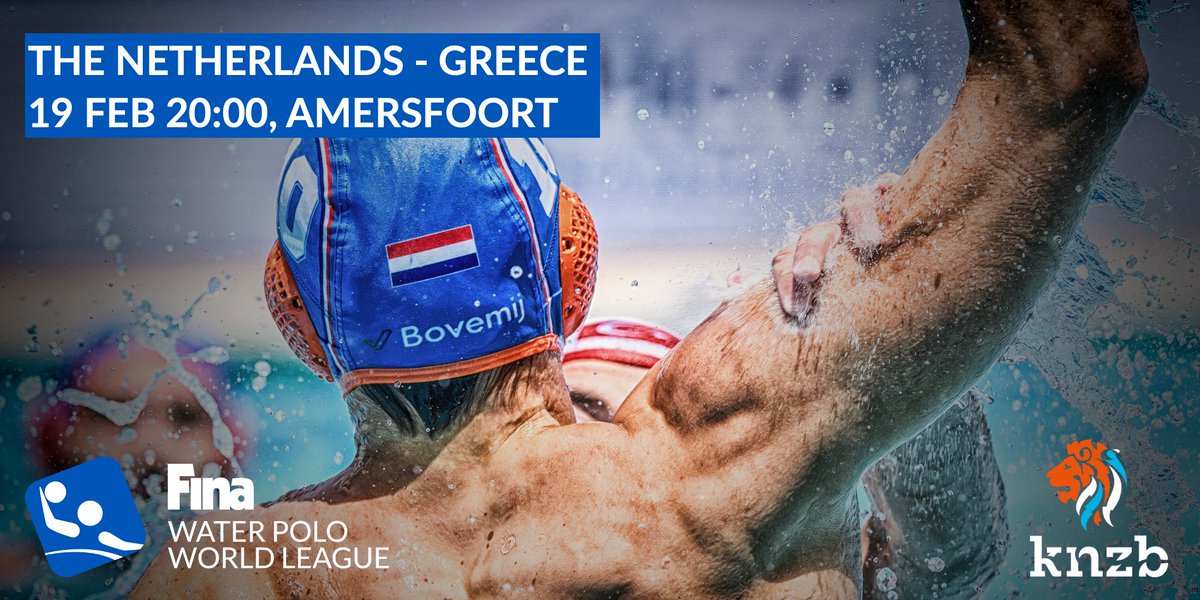 Onze wedstrijd vanavond tegen Griekenland in de Amersfoortse Amerena is volledig uitverkocht! Maar gelukkig is er voor de achter-het-net-vissers en de thuisblijvers nog een livestream...Te bereiken via zwemsport.tv