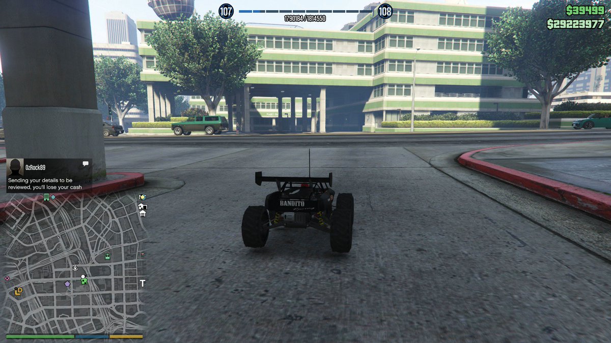 redback124's tweet image. Another #gtaonline tryhard upset by the RC bandito!