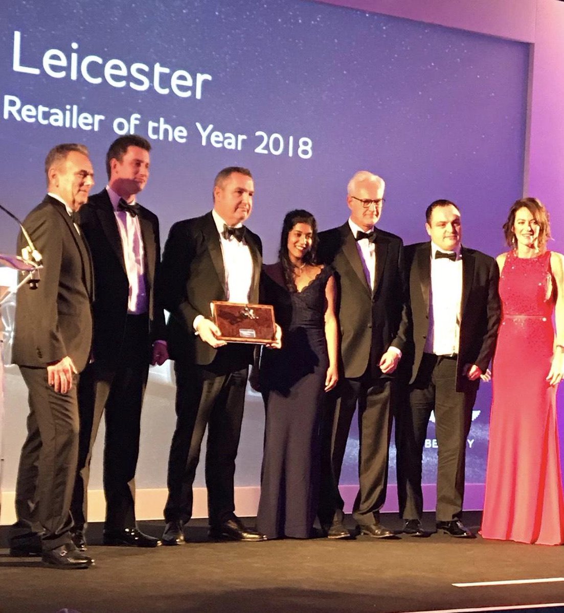 We are very pleased to announce that we won Bentley Retailer of The Year 2018! #bentley #bentleyleicester #winners #awards #retaileroftheyear #achievement #teamwork