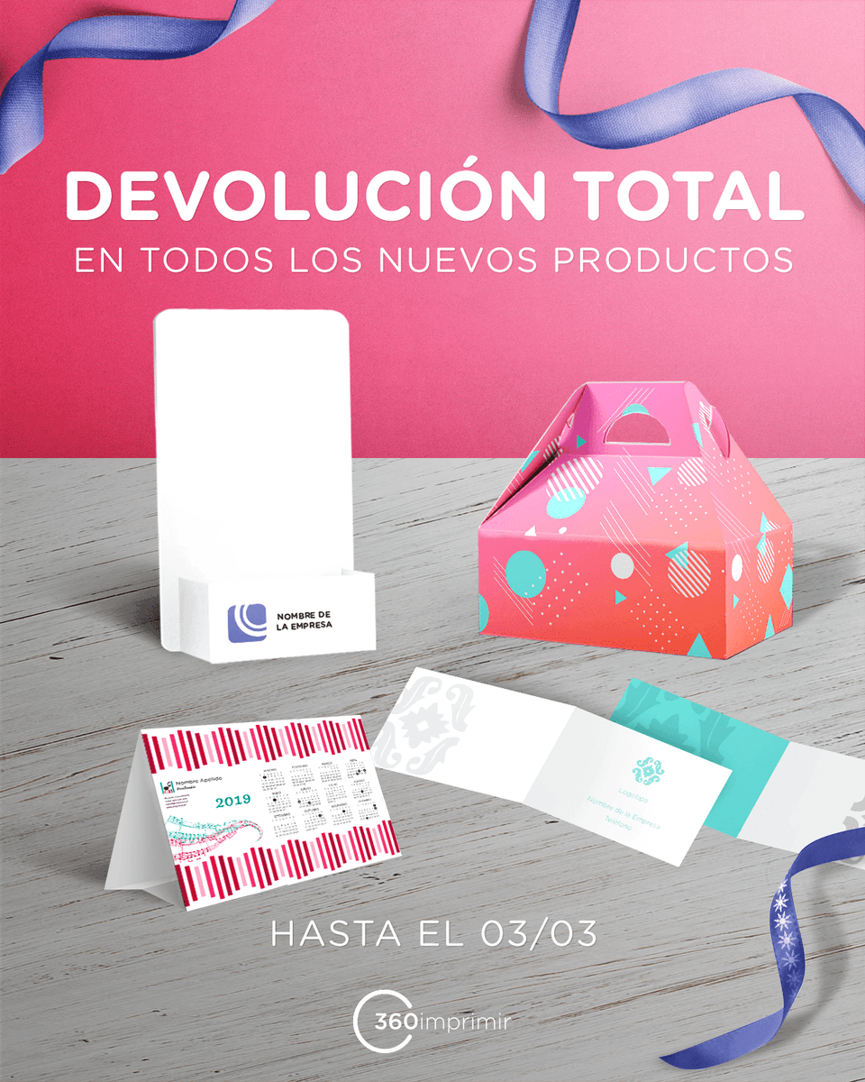 ¡Experimente la calidad de nuestros productos! Aproveche el 100% de devolución del valor de los nuevos productos > bit.ly/2GySASa
