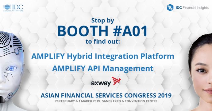 The Asian Financial Service Congress 2019 is taking place February 28-March 1. Join Axel Gross (<a href="/apiaxl/">APi</a>) from <a href="/Axway/">Axway</a> and Anuj Agrawal (<a href="/anujagrawal01/">Anuj Agrawal</a>) from <a href="/IDC/">IDC</a> on the focus group discussion around #OpenBanking/#API at table 3. 
Register here: apidcevents.com/events/asian-f…