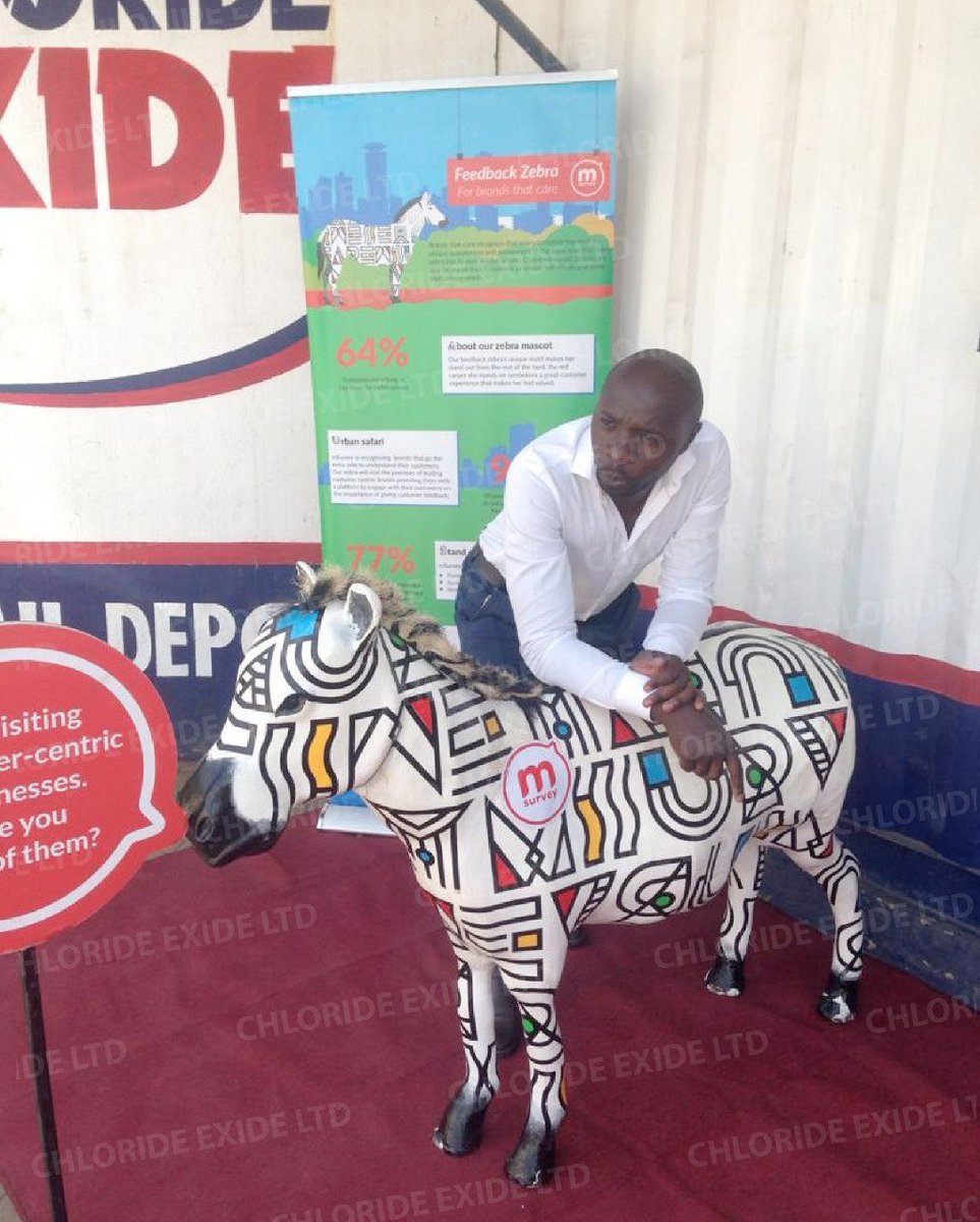 chlorideexide's tweet photo. Good things happen when customers are happy! @mSurvey's #FeedbackZebra has today visited our Kampala Road Service Centre in recognition of their outstanding customer service and support. https://t.co/oqDmd6gfXl