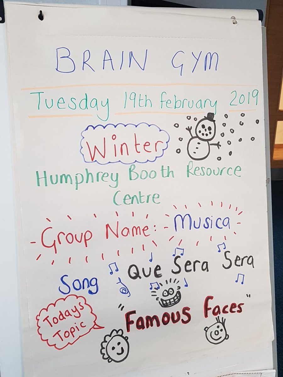 Cognitive stimulation therapy group #GMMH #GMMHOT #dementia #AHP #meaningandpurpose #exercise #SocialInclusion #opportunity #healthandwellbeing #olderadults