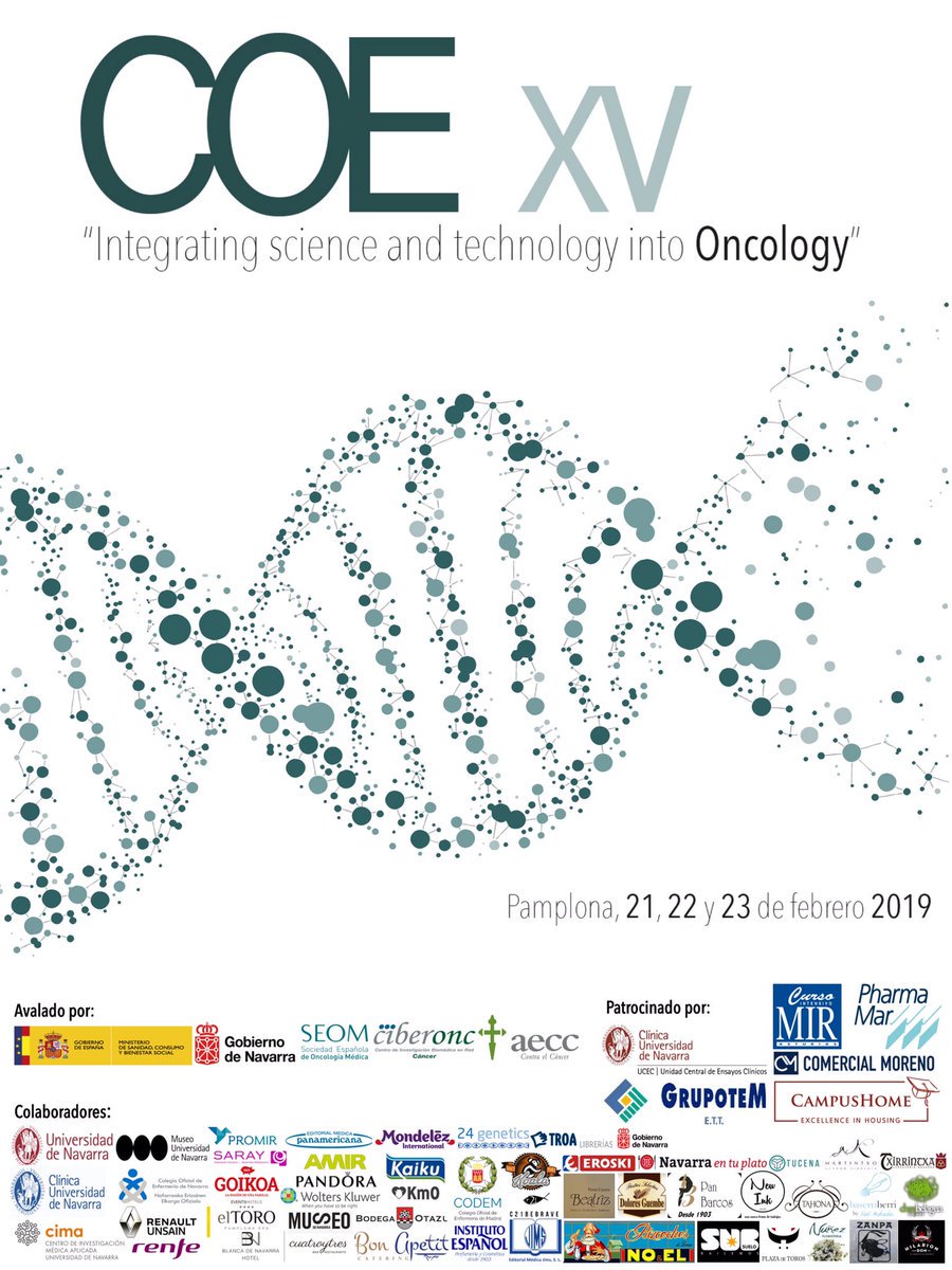 microBIOblog's tweet photo. Me hace ilusión participar este año en el Congreso de Oncología para Estudiantes #COEXV @COEunav para hablar de #microbiota y medicina personalizada: ¡gracias!
➡️ Jueves 21 a las 19:00 h en el salón de actos de Ciencias (el hexágono)
https://t.co/F4Le5MI7k1 https://t.co/Dn97cpnhL9