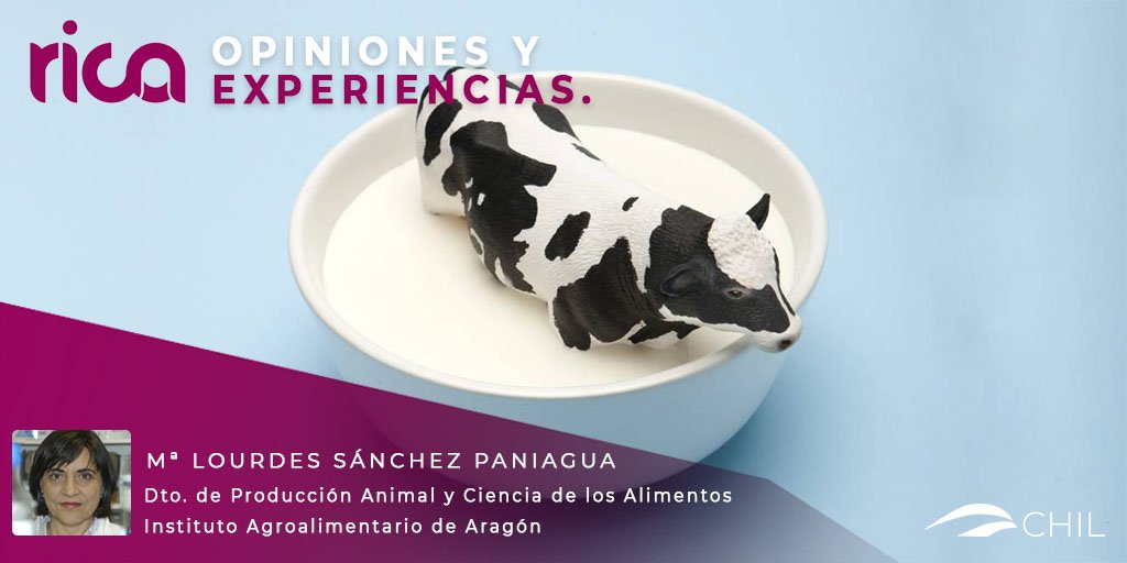 "La leche continúa siendo para nosotros una fuente apasionante de estudio" No te pierdas el post de Mª Lourdes Sánchez en #OpinionesyExperiencias, el blog de <a href="/RICAgroalimenta/">RICAgroalimentacion</a> En CHIL: bit.ly/2TXhu0C
