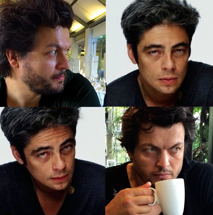 Happy birthday to my actual husband and Benicio Del Toro... 