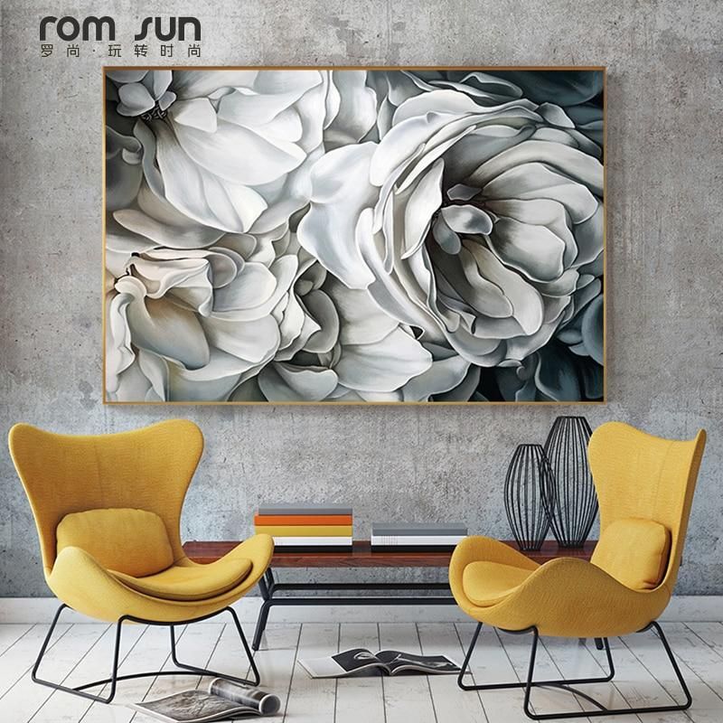 White Rose Canvas Painting from $11.33 (N4,100)#sleekart #digitalart #wallart #walldecor #interiordecor #interiordesign #canvasprints #canvasprintsforsale #beautiful #freeshipping https://buff.ly/2Xbd08R