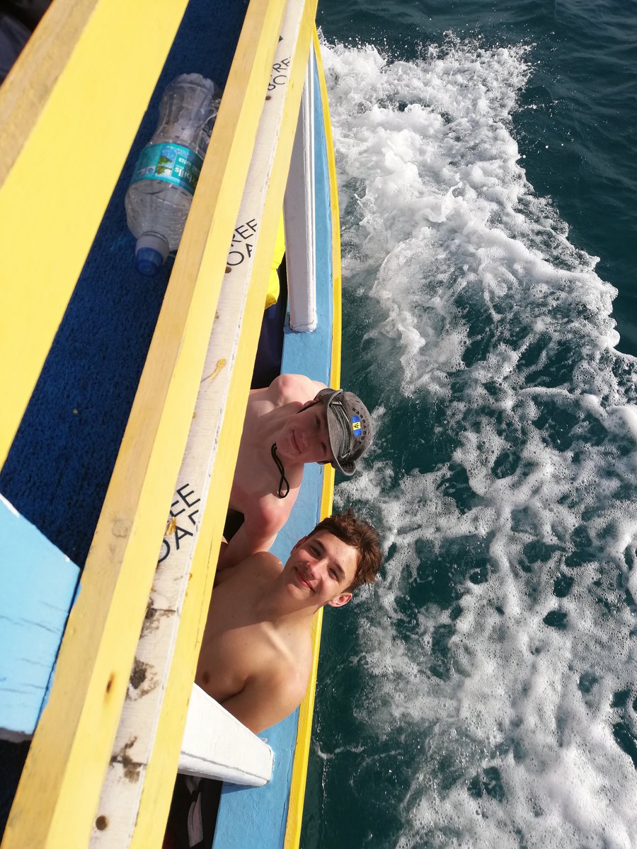 From tourists to cricketers. We saw turtles, fish and a ship wreck yesterday. Today's focus is bowling dots, running singles and building partnerships. Also breaking down 40 overs in the heat! Last game day