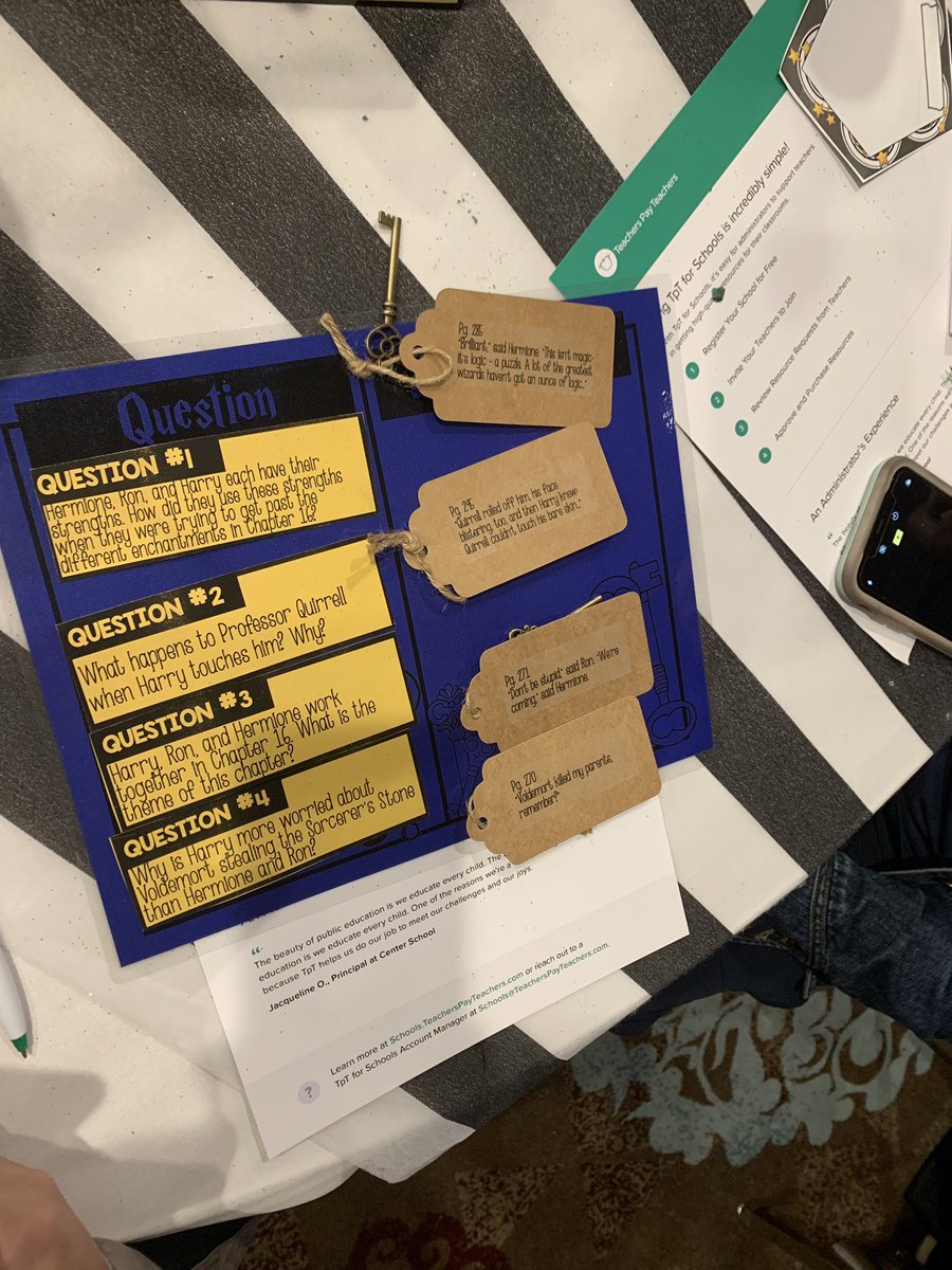 MrsKConklin's tweet photo. I see Harry Potter in room 111’s future 😍 #favoritesession #getyourteachon https://t.co/Ke8u9kfUZh