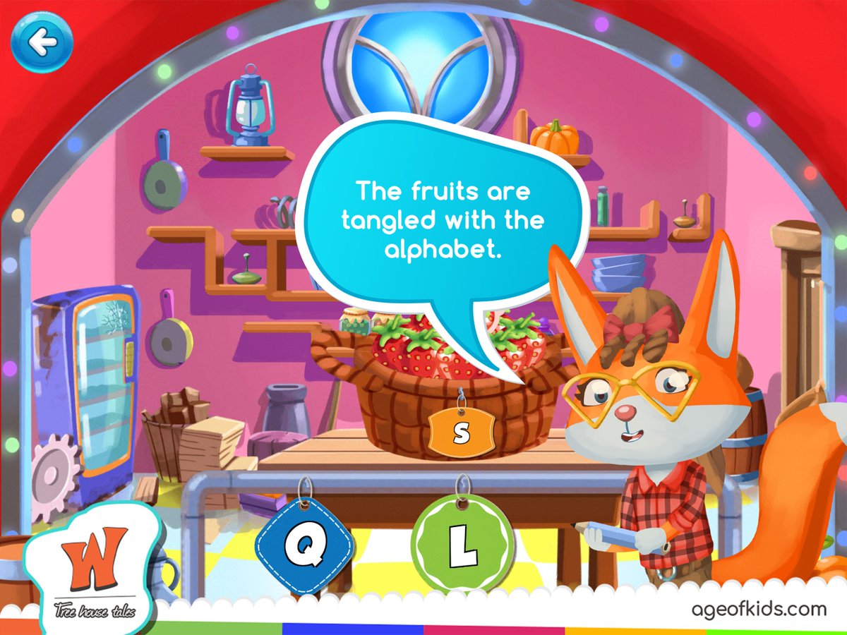 wonderwood_post's tweet image. The baskets are all over the place.Can you match the letters with the sound?Then come and help Pasha in his cellar. Rose will help you ,too. Let's sort the labels to the right basket!apple.co/2CbsvFv  #learnabc #learnletters #alphabetgame #edtech #techforkids #techforgood