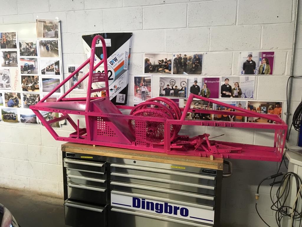 Huge thanks to Chameleon Powder Coating for making the <a href="/DhuRacing/">Scooby Dhu Racing</a> car look amazing.  The team are all set for the Greenpower Education Trust race at east fortune in March.  Well done Kenzie from <a href="/JohnstoneHighSc/">Johnstone H.S.</a> for arranging.@RenCouncilNews <a href="/DYWScot/">DYW Scotland</a> <a href="/Greenpowertrust/">Greenpower Education Trust</a>