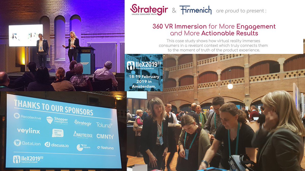 Happy to be in Amsterdam #IIEX. We met nice people here and were proud to share our sniff testing #VR experience with <a href="/firmenich/">Firmenich</a>. Special thanks to @FabienCraignou . <a href="/igoisbault/">GOISBAULT Isabelle</a> <a href="/sophiecorbiere/">sophie corbiere</a> <a href="/GreenBook/">Greenbook</a>