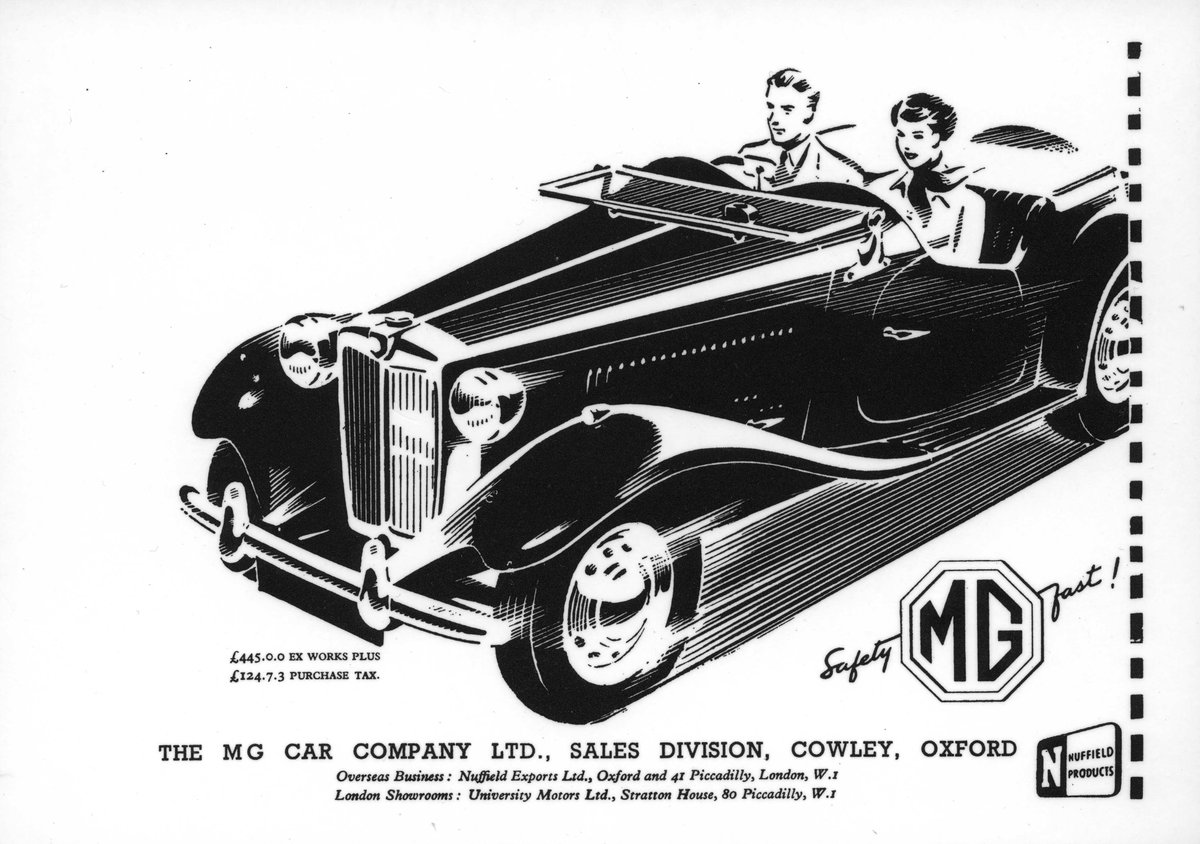 ericdymock's tweet photo. Classic MG https://t.co/jeyjoQk5PO  Amazon paperbacks by Eric Dymock. TD  £445 plus £124, 7 shillings and threepence Purchase Tax. MG fans retweet @MGCarClub @MGmotor @Mgrforum @MGWorldWide @TheMGOwnersClub @MGOwnersHolland @gomw_uk @ClassicCarWkly @ClassicCarWeek @CandSCmagazine https://t.co/0PyfD3JvC1