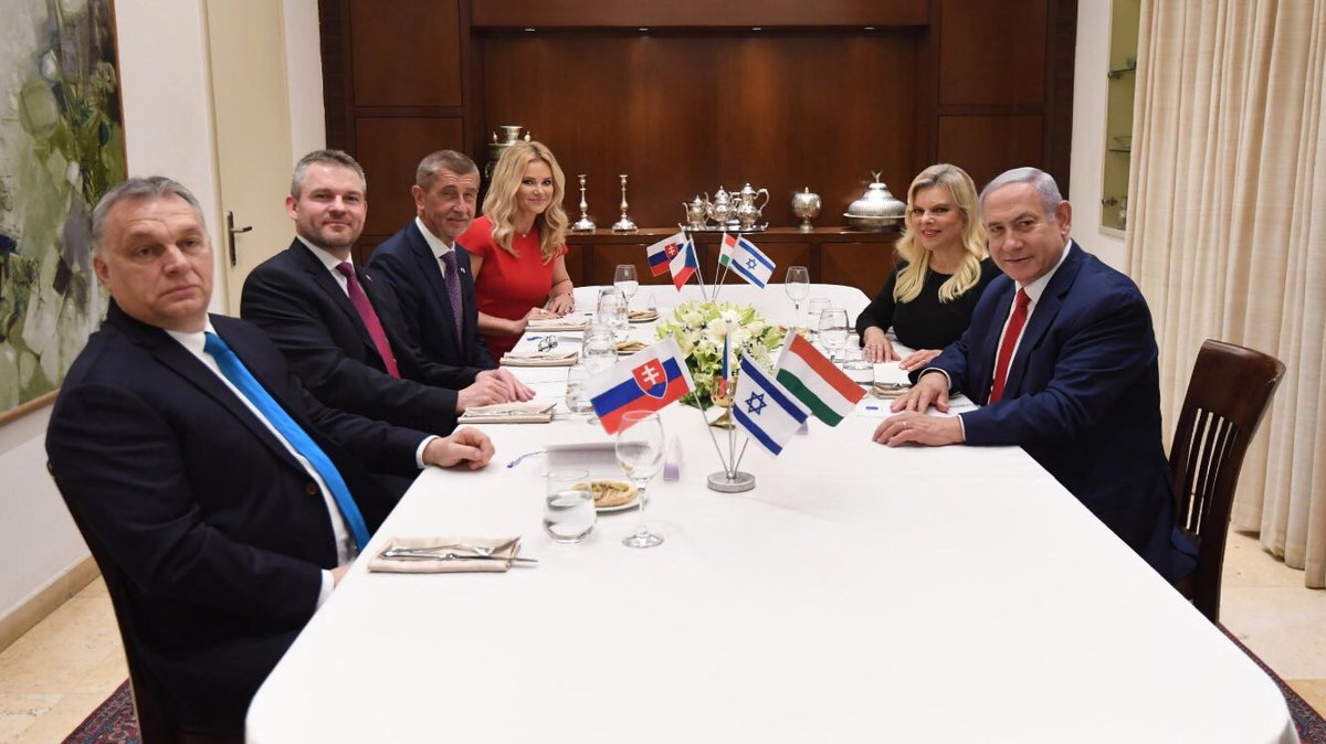 sbalcerac's tweet photo. Sojusznicze spotkanie V3 w Izraelu przebiegło w ciepłej i serdecznej atmosferze. https://t.co/krKAJsJvbl