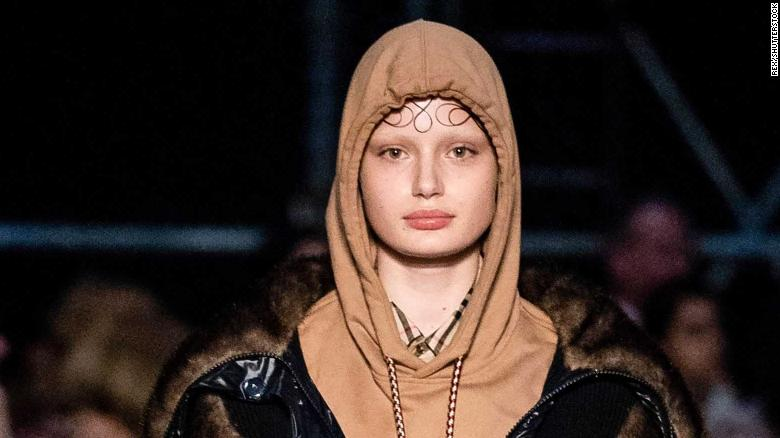 CNN International on X: "Burberry has apologized for showing a hoodie with  a noose around the neck during London Fashion Week. The company was called  out by one of its own models: