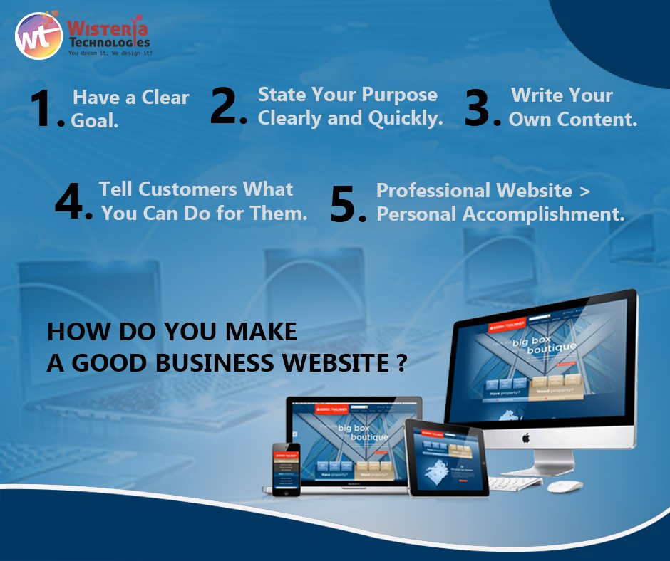 WisteriaTechno1's tweet photo. Prepare all this Amazing Business Website

#businesswebsite #websitedesign #webdevelopment #websitecreation #websitedesigning #webdesigningcompanyinnoida #webdesigning https://t.co/eMgKkRbjm5