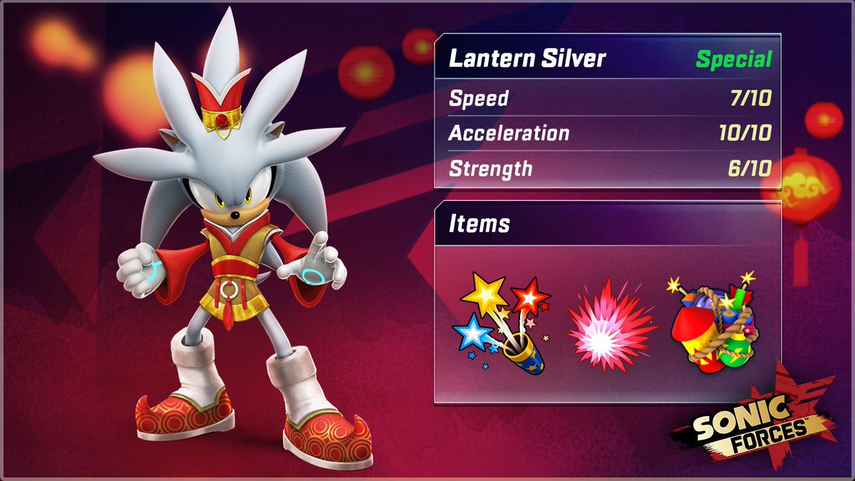 SEGA HARDlight - Have you played as the explosive Lunar Blaze in Sonic  Forces yet? With a fiery Dragon Dance and an extremely volatile Pyro-Mine  item she can scorch rivals on any