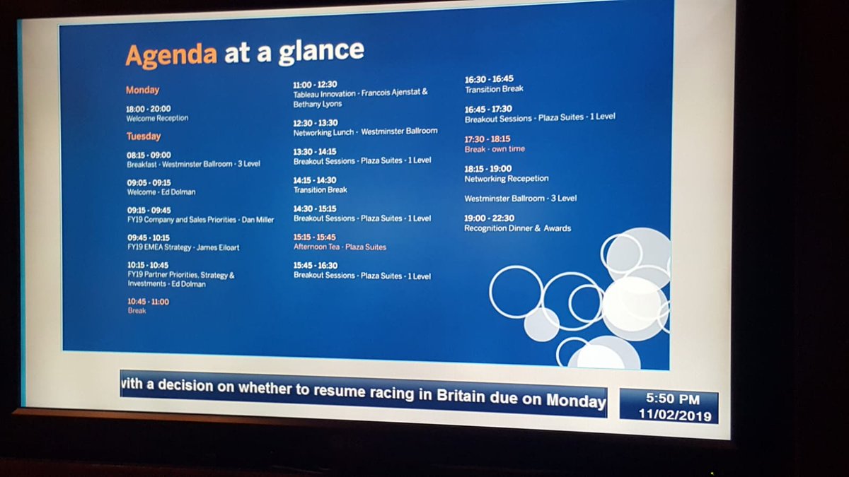 BDBELGIUM's tweet image. When it comes to Tableau, we’re totally up to date again. The Tableau Partner Executive Kick-off 2019 filled us in on the latest novelties and the business plans for the coming year, so we’re ready to roll when it comes to state-of-the-art analytics. #Tableaupartner #analytics